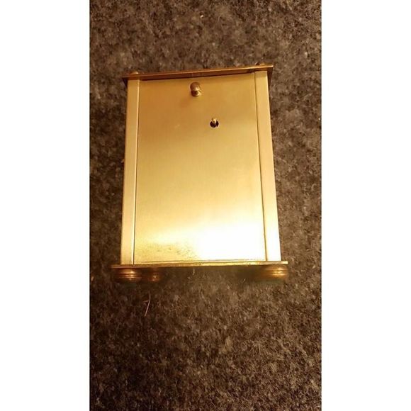 Vintage Belt time brass table top alarm - Picture 6 of 9